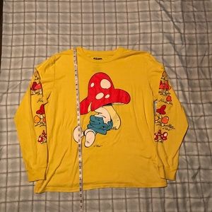 The Smurfs long sleeve shirt size XL